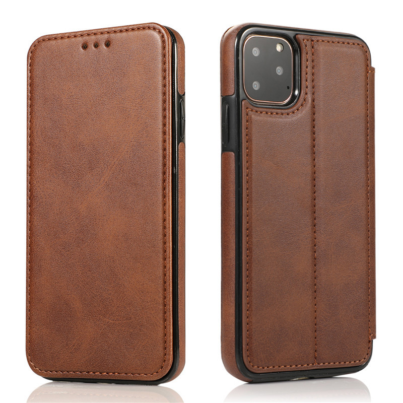 Flip Cover Leather Phone Case, designed with a premium leather finish 